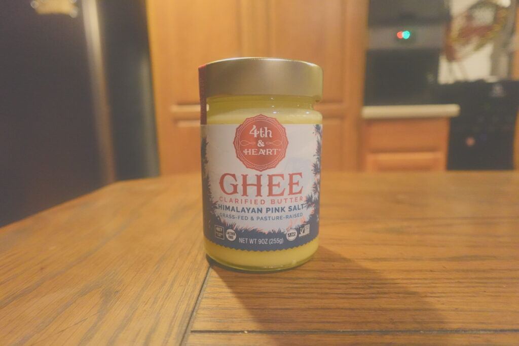 4th & Heart ghee clarified butter paleo pantry staple