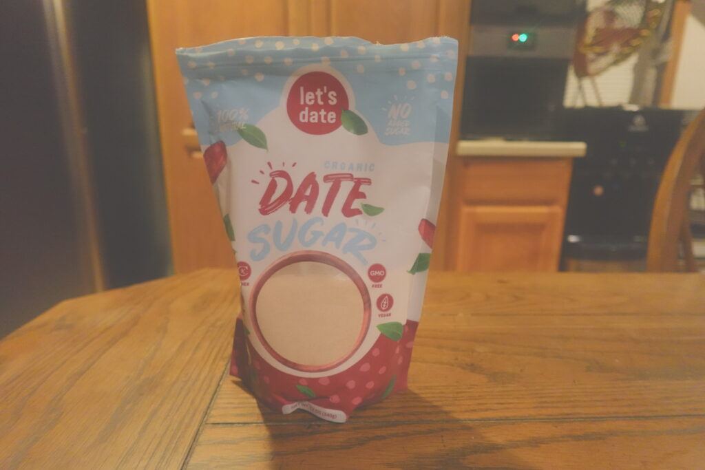 Let’s Date organic date sugar paleo pantry staple